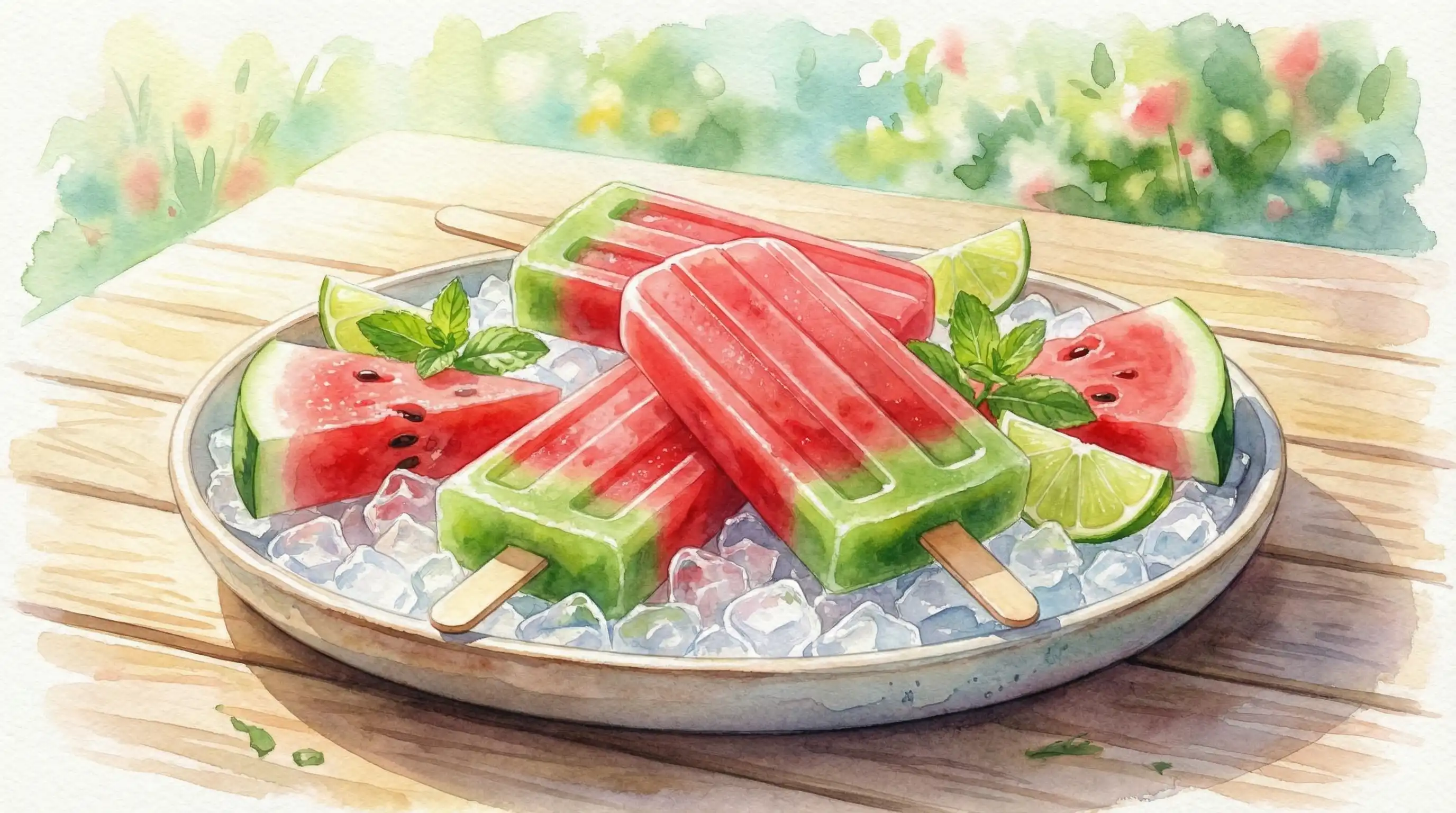 西瓜酸奶冰棍 - 黑料吃瓜